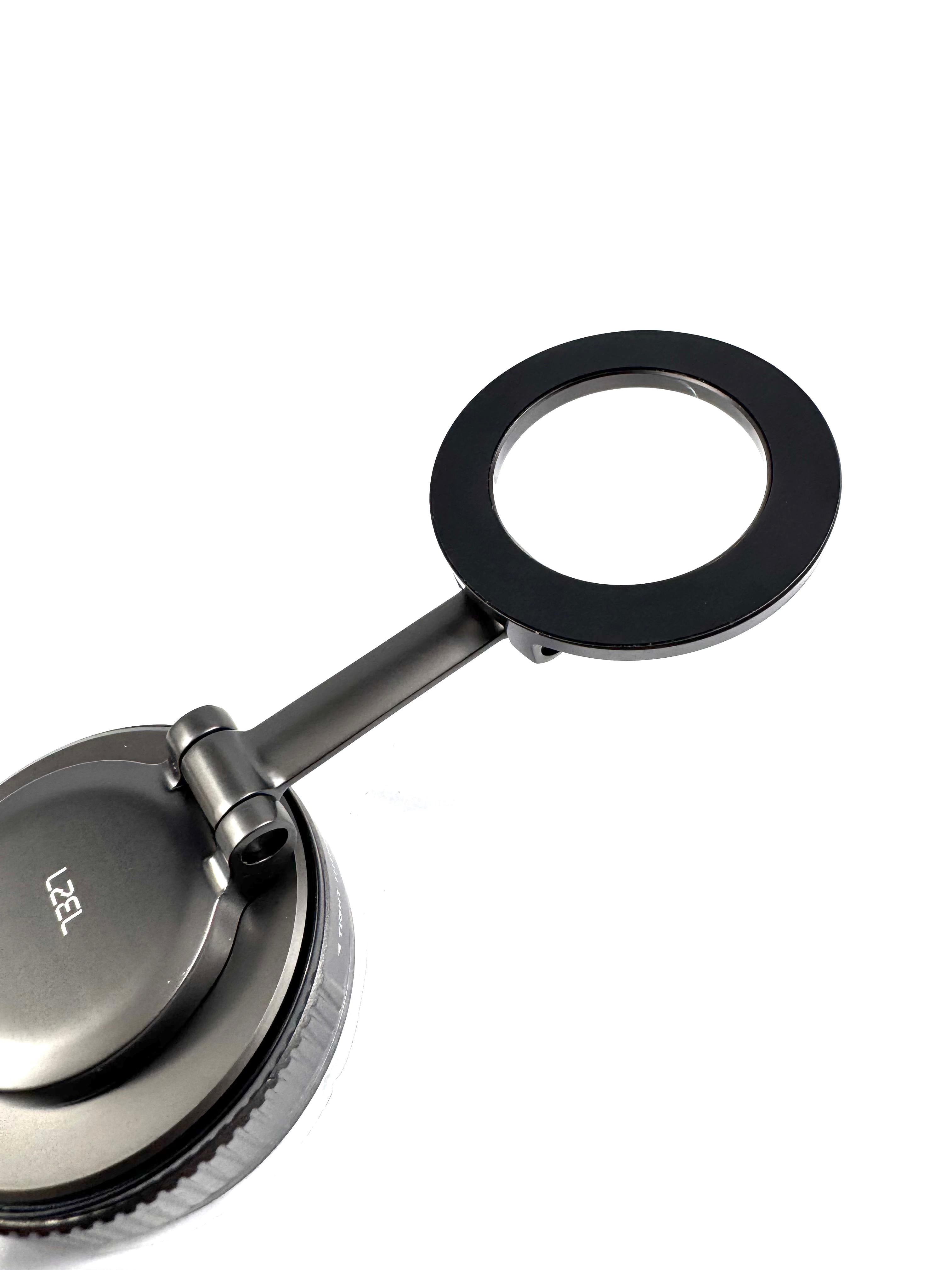 حامل هاتف Magvortex Flex من ليزل بالشفط المغناطيسي والفراغي | أسود حامل هاتف Magvortex Flex من ليزل بالشفط المغناطيسي والفراغي | أسود